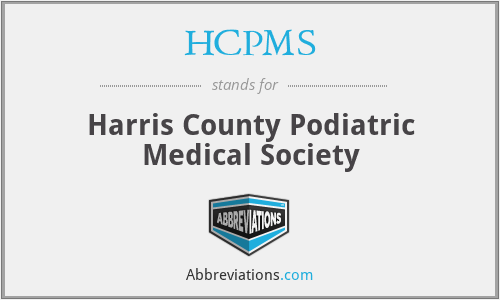 HCPMS - Harris County Podiatric Medical Society