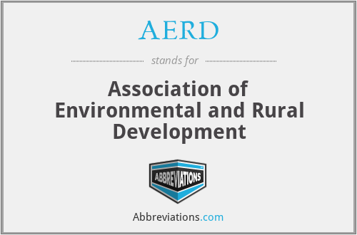 AERD - Association of Environmental and Rural Development