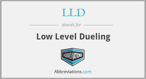LLD - Low Level Dueling
