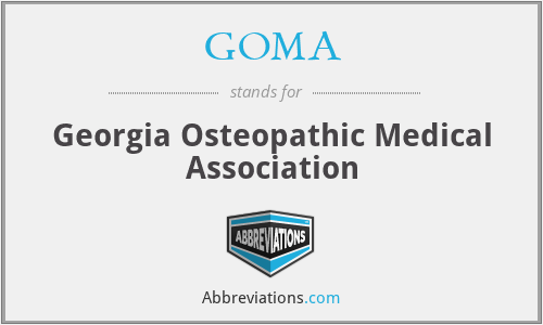 GOMA - Georgia Osteopathic Medical Association