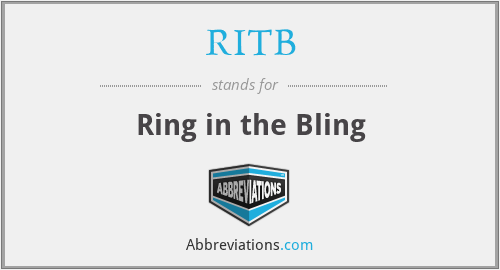 RITB - Ring in the Bling