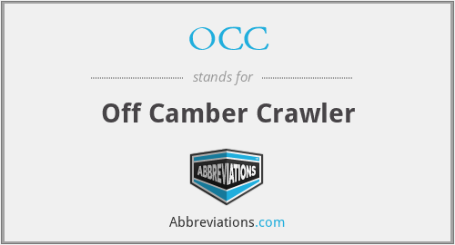 OCC - Off Camber Crawler