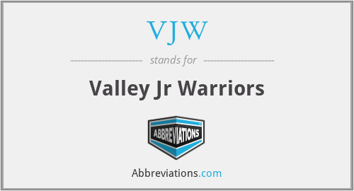VJW - Valley Jr Warriors