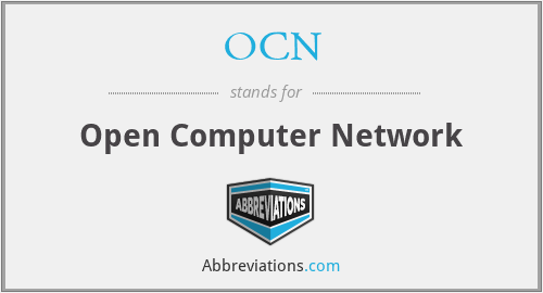 OCN - Open Computer Network
