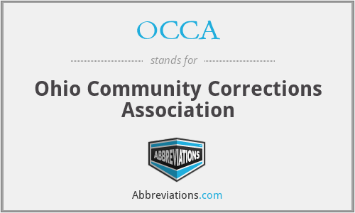 OCCA - Ohio Community Corrections Association