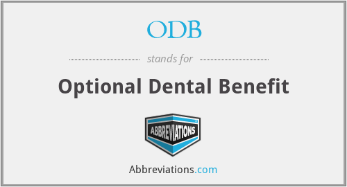 ODB - Optional Dental Benefit