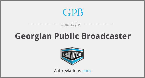 GPB - Georgian Public Broadcaster