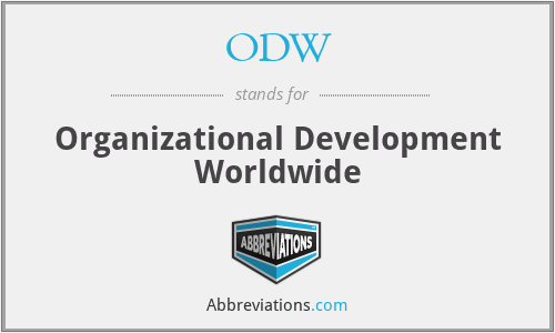 ODW - Organizational Development Worldwide
