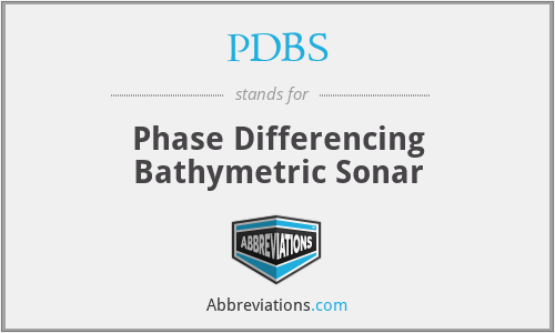 PDBS - Phase Differencing Bathymetric Sonar