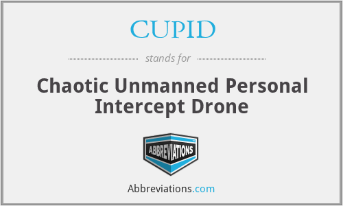 CUPID - Chaotic Unmanned Personal Intercept Drone