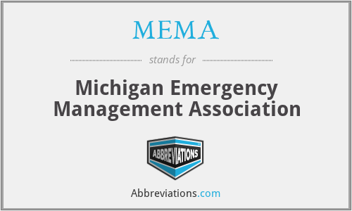 MEMA - Michigan Emergency Management Association