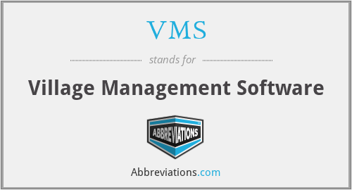 VMS - Village Management Software