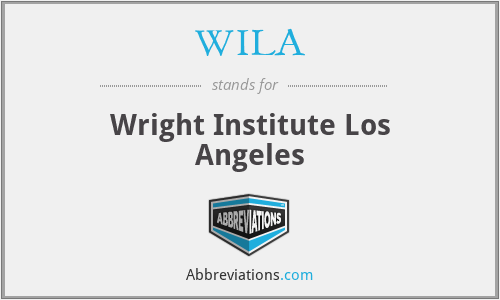 WILA - Wright Institute Los Angeles