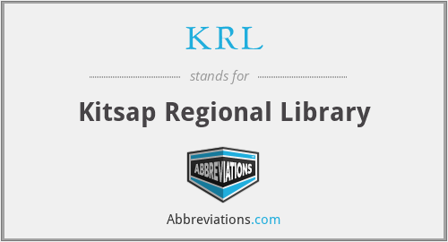 KRL - Kitsap Regional Library