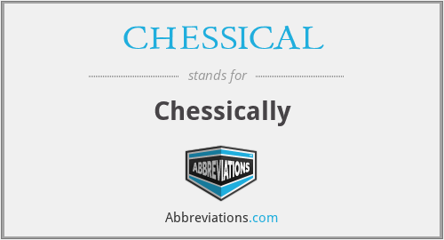 CHESSICAL - Chessically