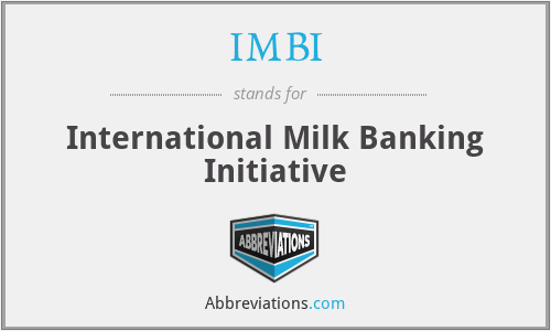 IMBI - International Milk Banking Initiative