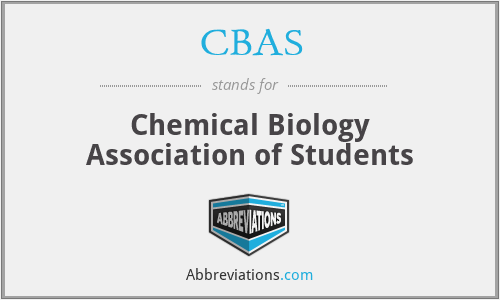 CBAS - Chemical Biology Association of Students