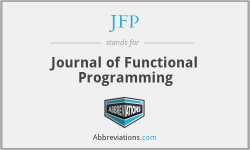 JFP - Journal of Functional Programming