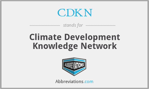 CDKN - Climate Development Knowledge Network