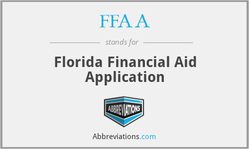 FFAA - Florida Financial Aid Application