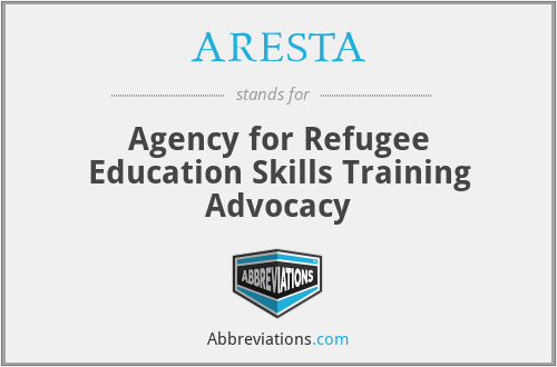 ARESTA - Agency for Refugee Education Skills Training Advocacy