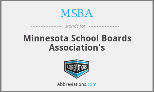 MSBA - Minnesota School Boards Association's