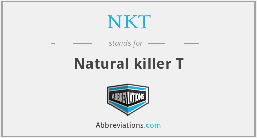 NKT - Natural killer T