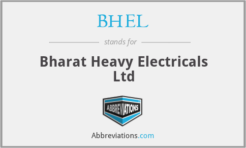 BHEL - Bharat Heavy Electricals Ltd