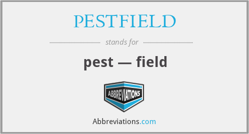 PESTFIELD - pest — field