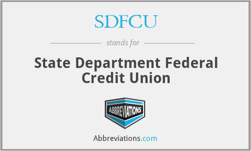 SDFCU - State Department Federal Credit Union