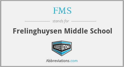 FMS - Frelinghuysen Middle School