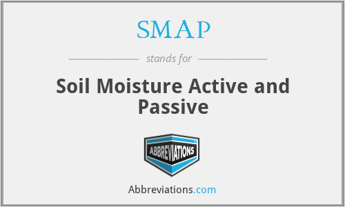 SMAP - Soil Moisture Active and Passive