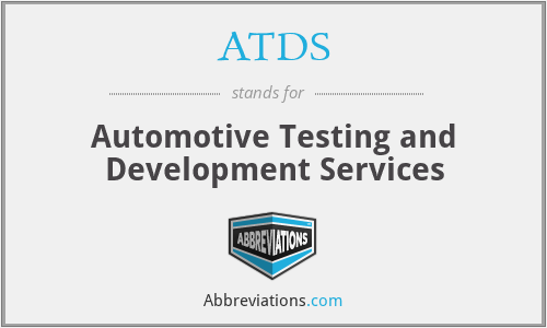 ATDS - Automotive Testing and Development Services