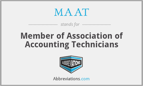 MAAT - Member of Association of Accounting Technicians