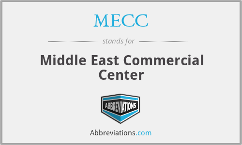 MECC - Middle East Commercial Center