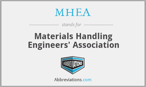 MHEA - Materials Handling Engineers' Association