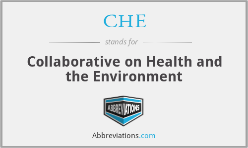 CHE - Collaborative on Health and the Environment