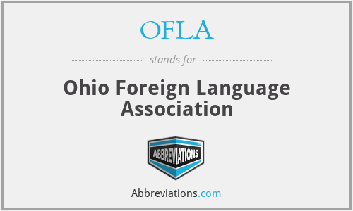 OFLA - Ohio Foreign Language Association
