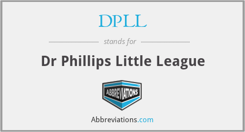 DPLL - Dr Phillips Little League