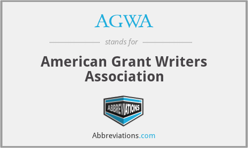 AGWA - American Grant Writers Association