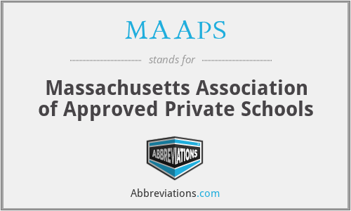 MAAPS - Massachusetts Association of Approved Private Schools