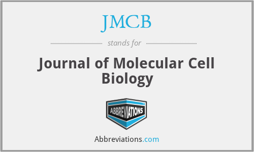 JMCB - Journal of Molecular Cell Biology