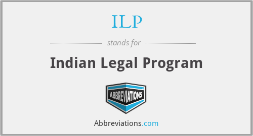 ILP - Indian Legal Program