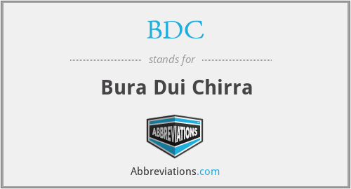 BDC - Bura Dui Chirra