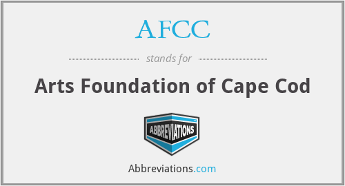 AFCC - Arts Foundation of Cape Cod