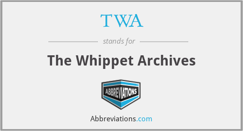 TWA - The Whippet Archives