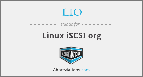 LIO - Linux iSCSI org