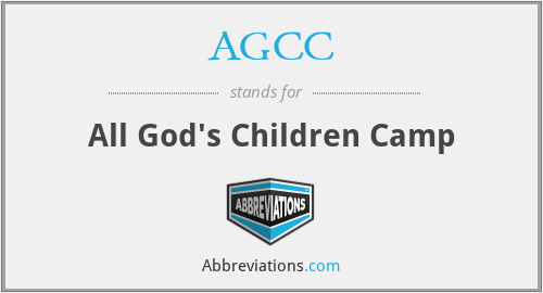 AGCC - All God's Children Camp