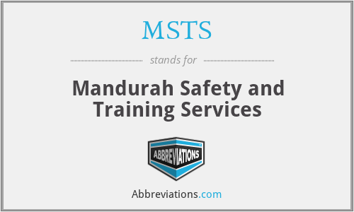 MSTS - Mandurah Safety and Training Services