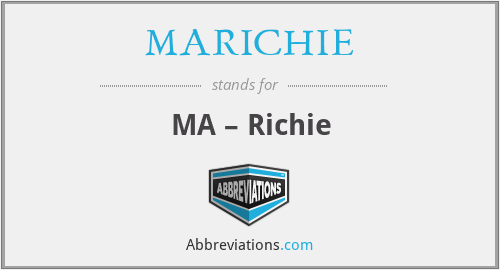 MARICHIE - MA – Richie
